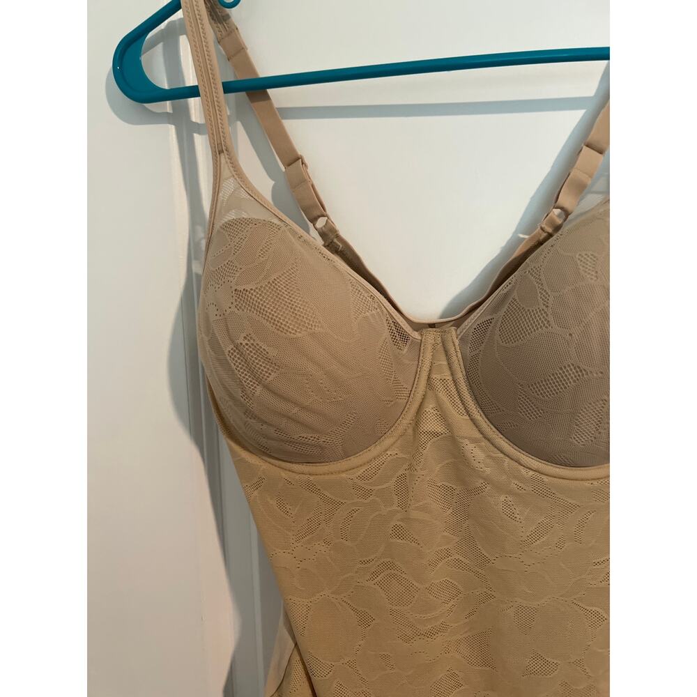 Bali Ultra Light Lace Body Shaper – Size 36C – Nude - Picture 2 of 7